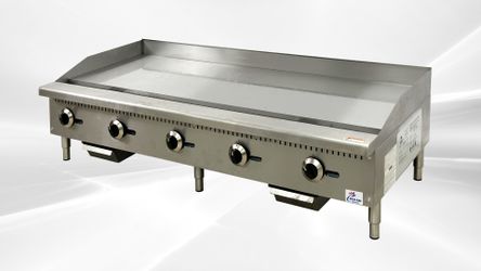 NSF 60 ins gas heavy duty griddle CD-60CGM