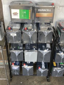 Car batteries