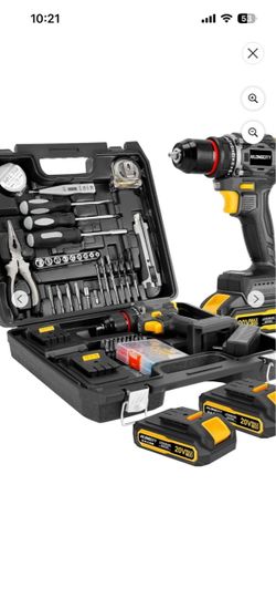 Ailongcity Cordless Drill Tool Kit