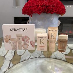 Kerastase Gloss Absolu Anti-Frizz Hair Essentials Gift Set FIRM PRICE
