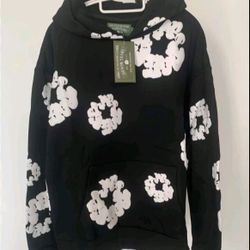 Black Denim Tear Hoodie Free Shipping Negotiate 