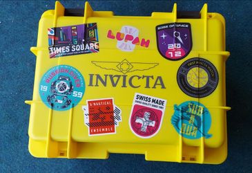 INVICTA yellow patch watch case