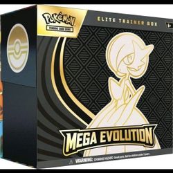 Pokemon  Mega Evolutions Elite Trainer Box Gardevoir Art!  IN HAND USA SELLER