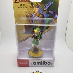 The Legend Of Zelda Ocarina Of Time Link Nintendo Amiibo Brand New 