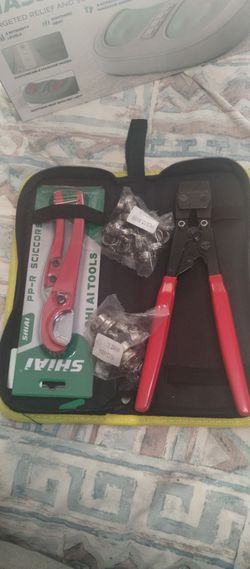 Shiai PEX Crimping Tool Kit with Fittings