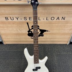 Ibanez Gio GSR200PW Bass Guitar - Pearl White with Case