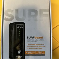 Cable Modem And Router 