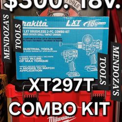 Makita Combo Kit 2-tools Brushless 18v LXT 