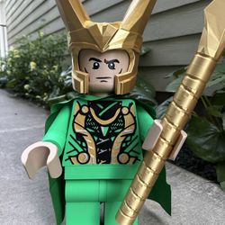 Giant LEGO Loki