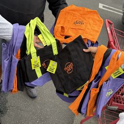Trader Joes Halloween Mini Tote Bag