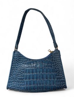 Blue Crocodile handbag