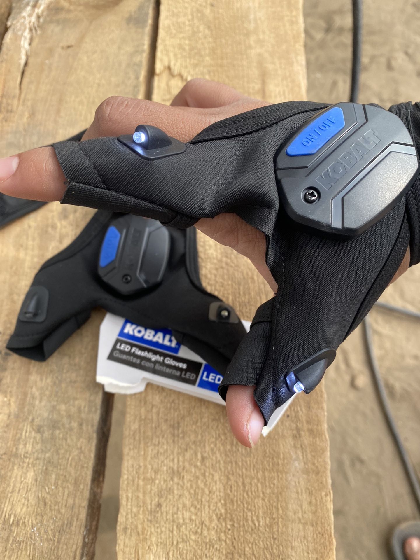 Finger Flashlight Gloves 