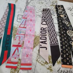neckerchiefs or ribbon for bags