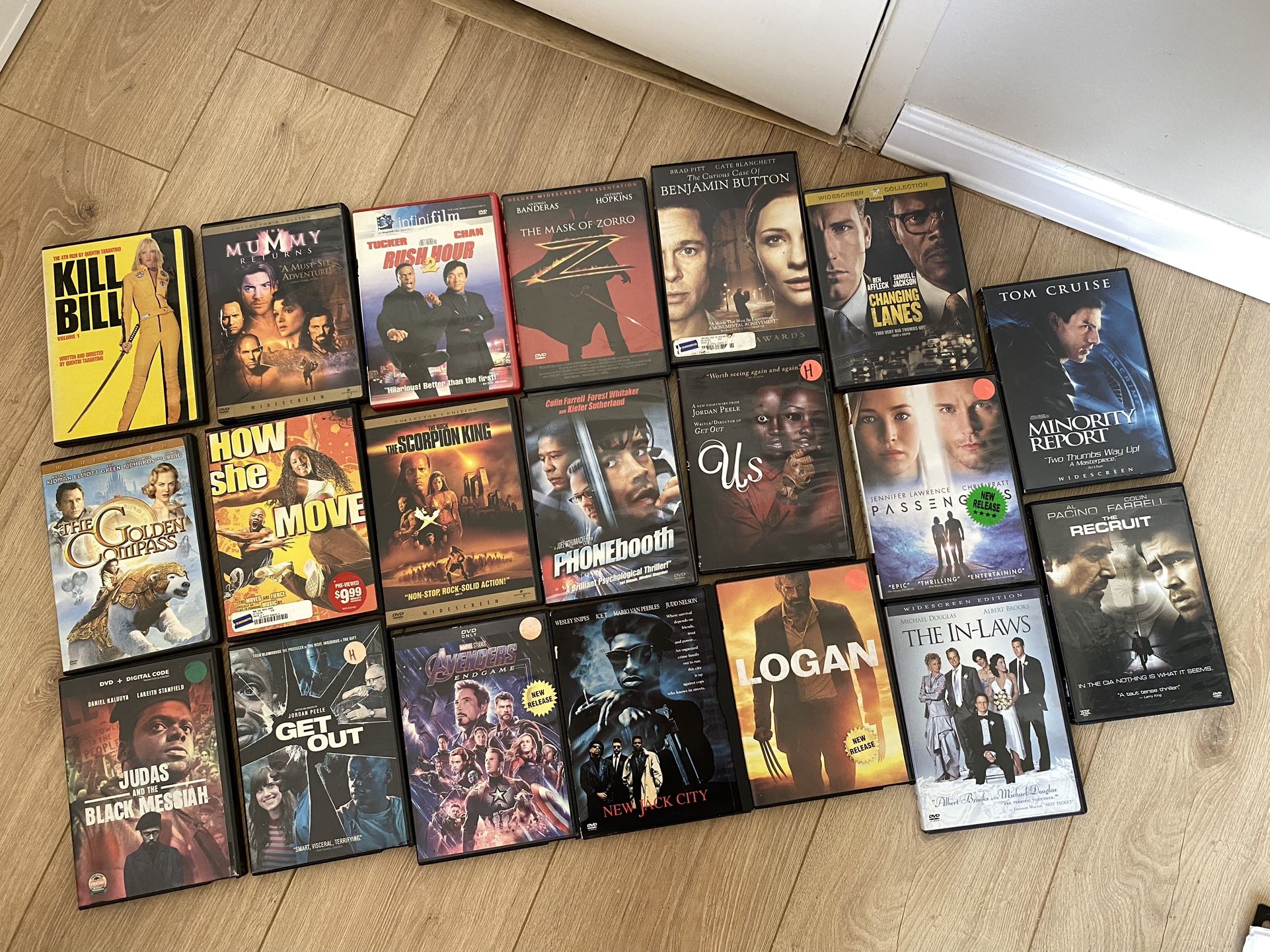 Lot of 20 DVD