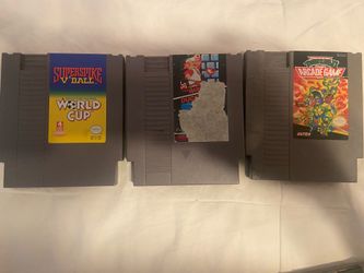 Old Nintendo and Sega games