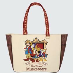 Tokyo Disney Resort 2025 The Three Musketeers Tote Bag Mickey Donald