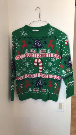 Ugly Christmas Sweater New Size LG