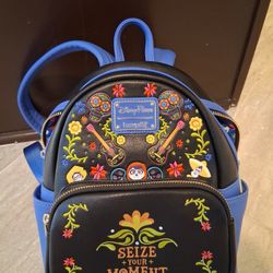 Disney Parks Pixar Coco Mini Loungefly Backpack 