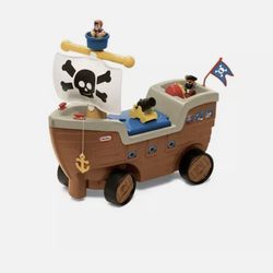 Little Tikes 2 In One Pirate Ship Ride On 