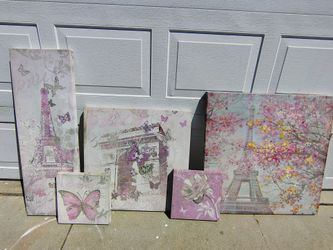 Paris Canvas Art