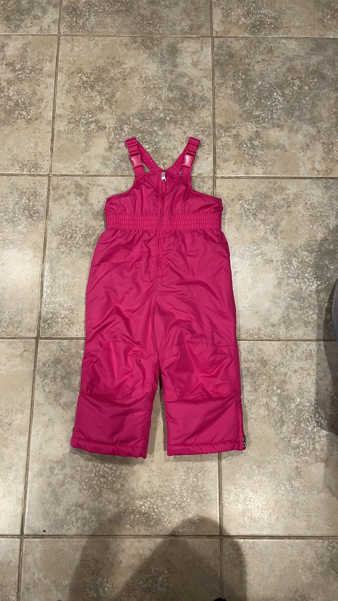 Faded Glory Girls Snow Bib Pink