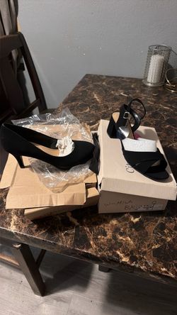 Black heels