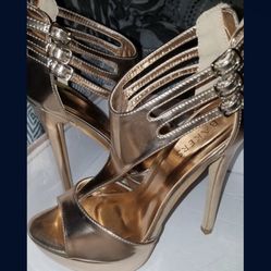 Bakers Dress Shoes Rose Gold