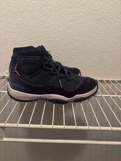 Jordan velvet blue high top