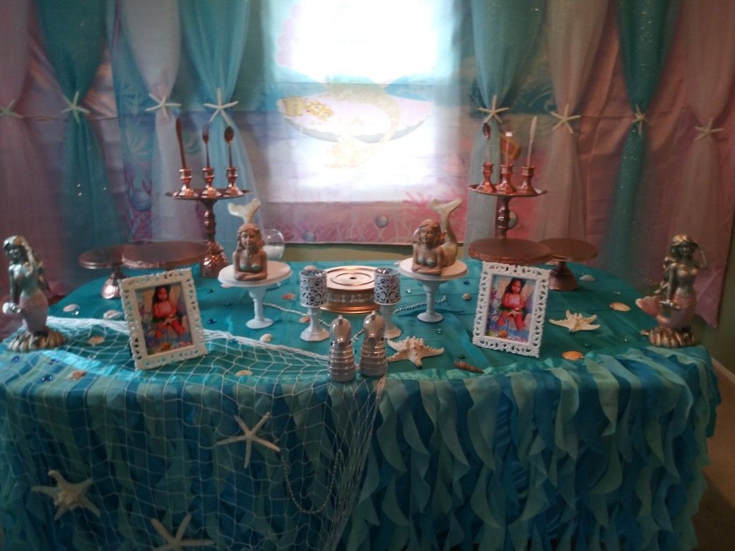 Mermaid party decoration