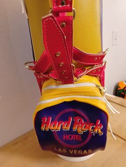 Belding Custom Leather Golf Bag – Hard Rock Hotel Las Vegas – Limited 84/250