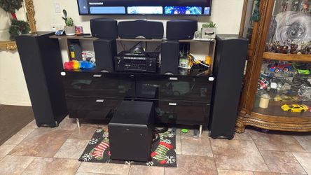 KLIPSCH 7.2 CH AND AV RECEIVER AVR-S900