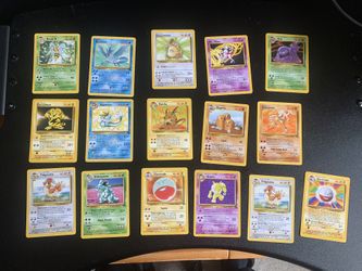 1999 Lot of Rare Pokémon Cards