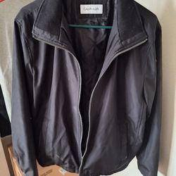 Calvin Klein zip up jacket with double pockets