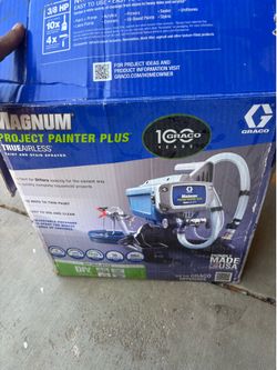 Magnum Airless 2800 PSI Project Painter Plus Stand Paint Sprayer