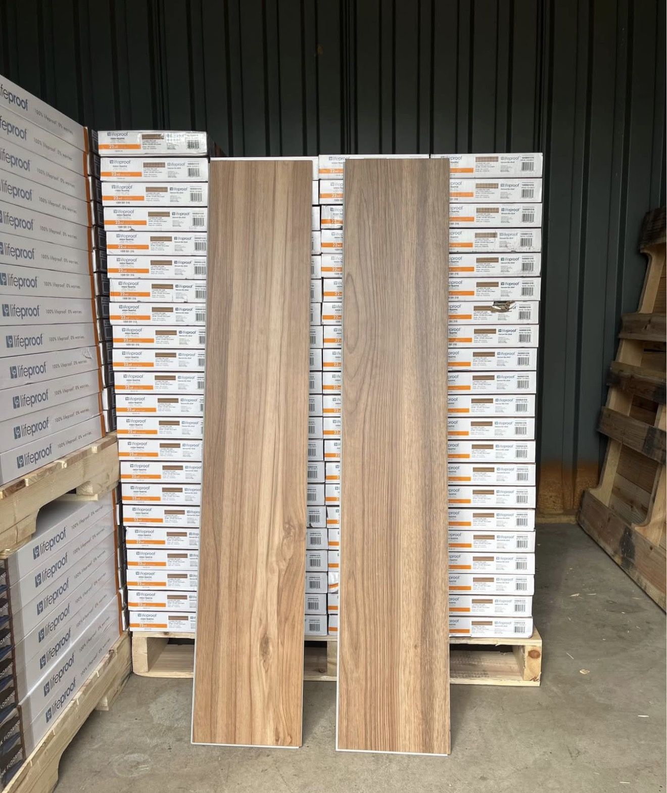 Lifeproof Clermont Elm 22 mil Click Lock Waterproof Luxury Vinyl Plank Flooring