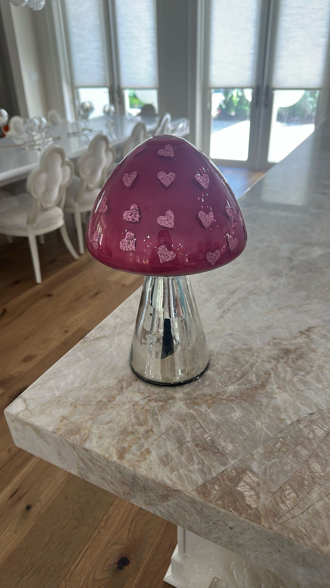 Heart Mushroom Figurine