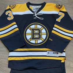 Youth S/M Boston Bruins Bergeron Jersey