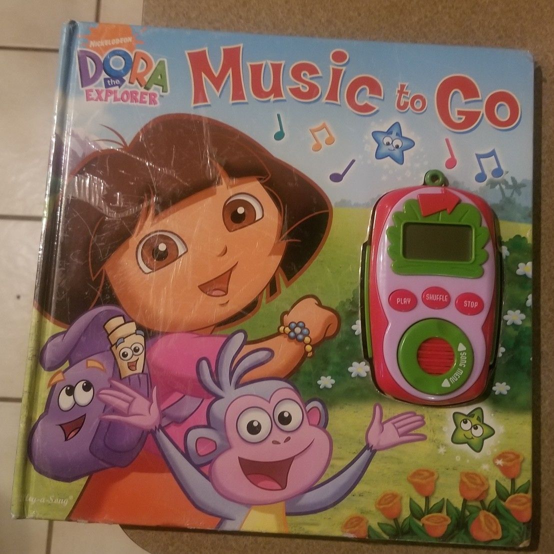 Dora music mp3 player book
