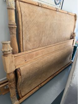 Solid Wood king bed