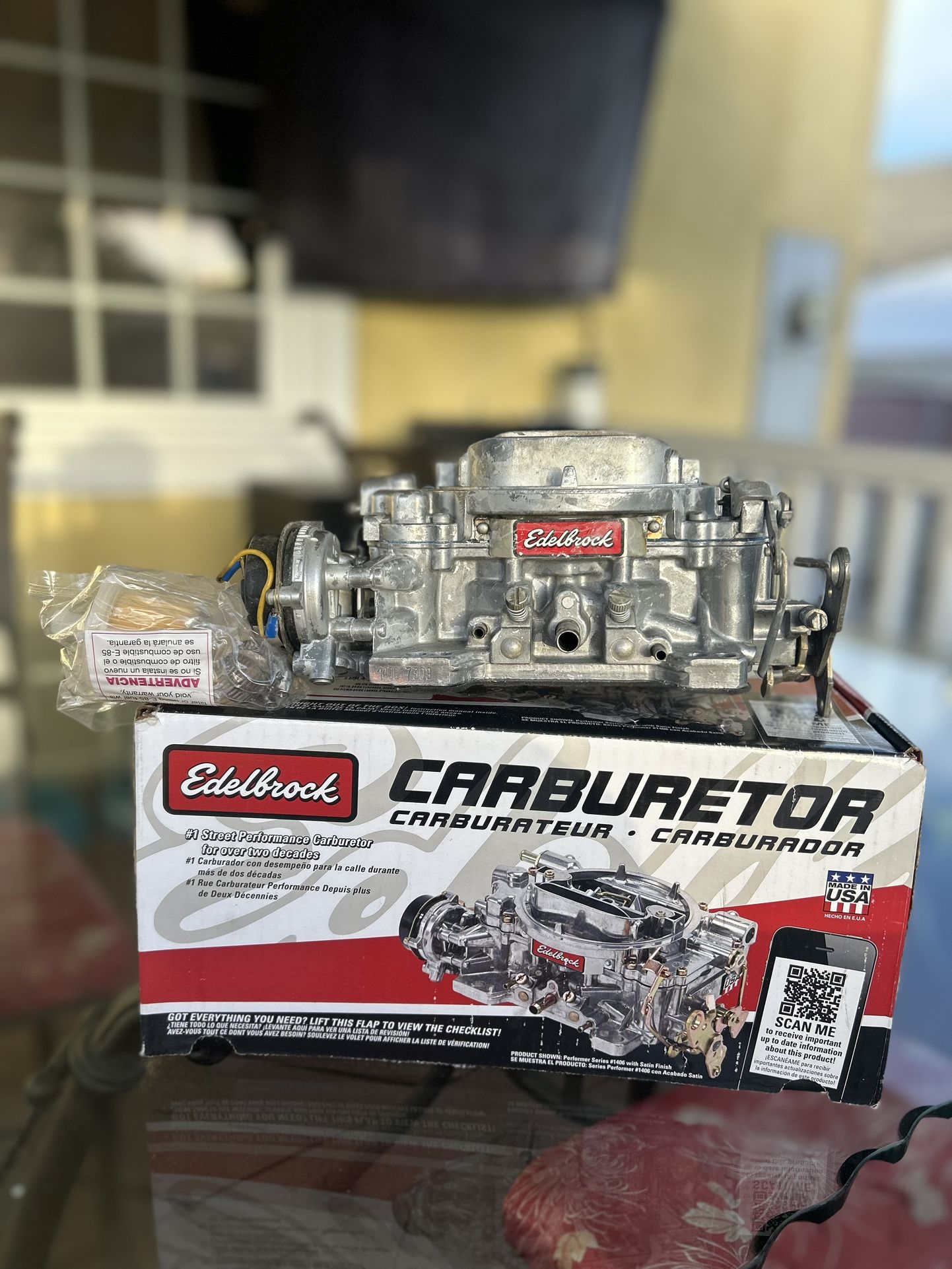 Edelbrock Performer 600 CFM 4-Barrel Carburetor 1406