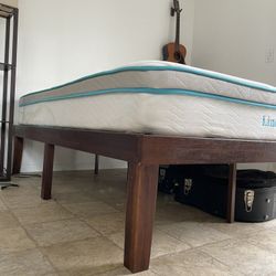 Full Size Wooden Bed Frame 