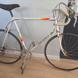 Vintage Early 80s PEUGEOT Tourmalet Road Bike My brother went to school in Paris in tbe early 80s  Brought it home and it's been sitting around ever s