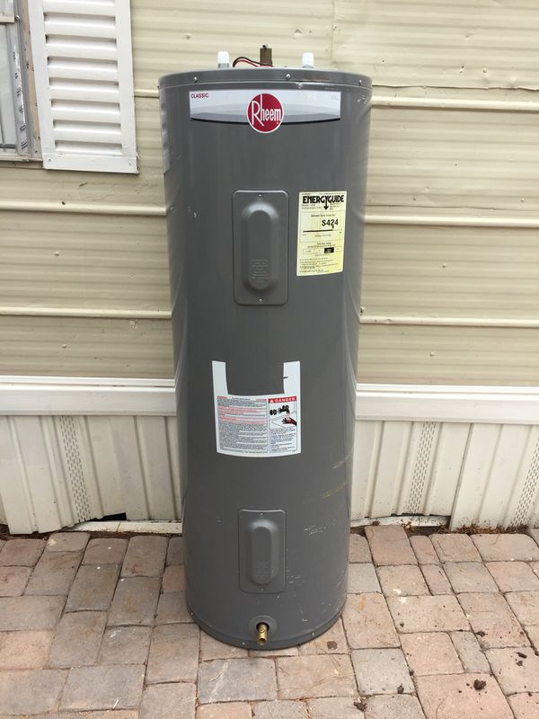 50 gal rheem electric water heater 230OBO for Sale in Phoenix, AZ OfferUp