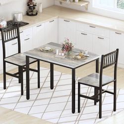Table and Chairs Set of 2,Dinette Set