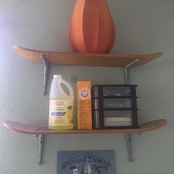 Pottery Barn Teen Skate Deck Shelves