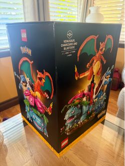 LEGO Pokemon Venusaur, Charizard and Blastoise Set 72153 (OBO)