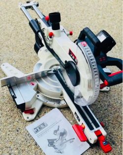 JET JMS-12X 12-in 15-Amp Dual Bevel Sliding Compound Corded Miter Saw with Laser Guide