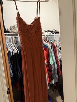 Burnt Orange Dress