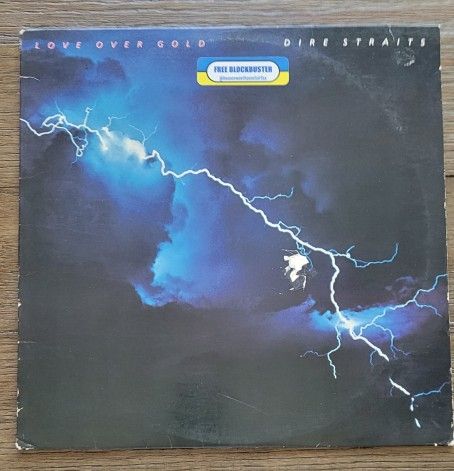 DIRE STRAITS Love Over Gold Vinyl LP 1982 US Pressing 1-23728 Mark Knopfler
