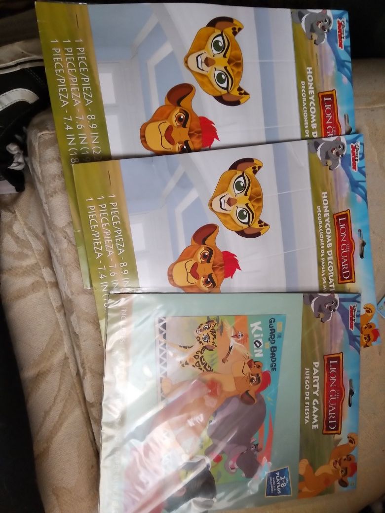 Lion guard party set